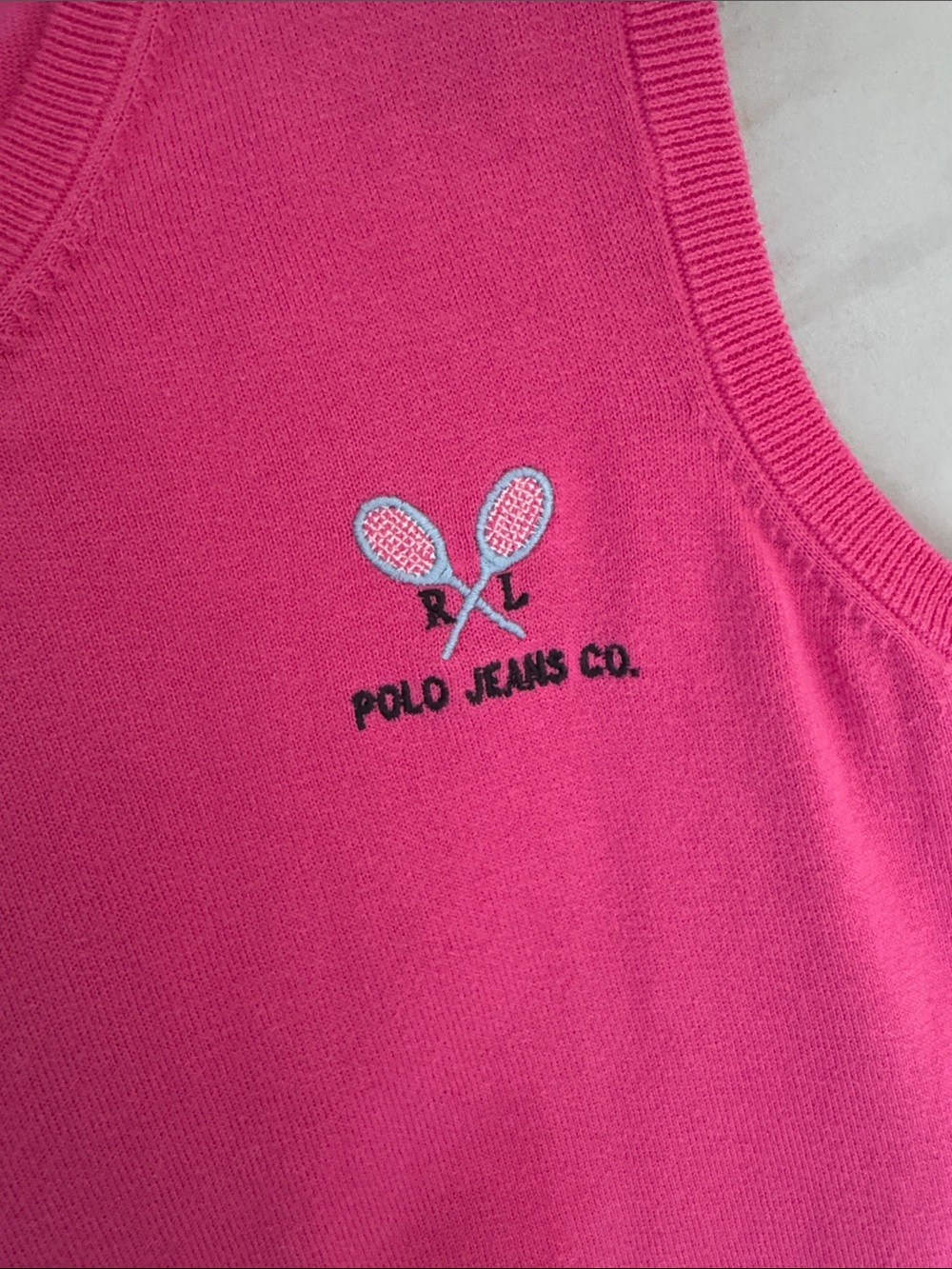 Vintage Polo Jeans Ralph Lauren Vest